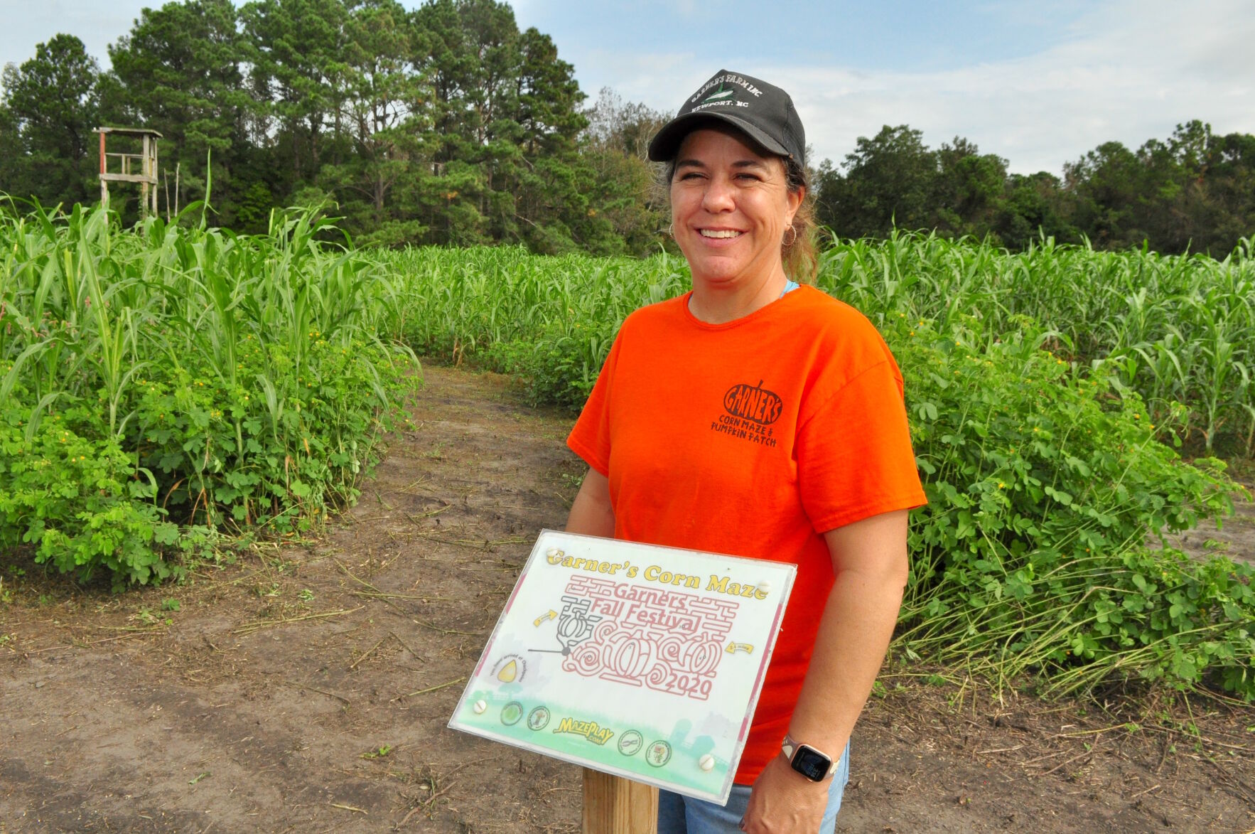 With safety precautions in place, Garner Corn Maze & Pumpkin Patch opens